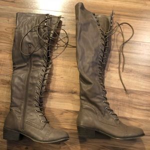 Over the knee boots size 7.5
